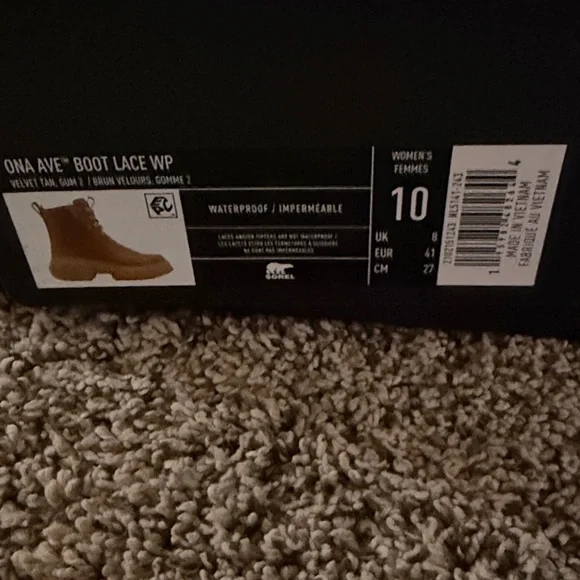 SOREL Brown Womens Waterproof Boots, Size 10, Brand New!! - Picture 5 of 5